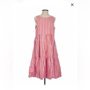 MDS Stripes Peasant Dress - Size 2